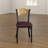 Prompton Slat Back Metal Restaurant Chair-427598021