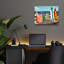 Art mural en verre Rosecliff Heights «Warm Weather Gear» par Scott Westmoreland-1090523713