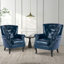 Fauteuil à oreilles 24 po en similicuir
