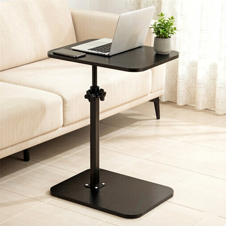 Table d'appoint pivotante à hauteur réglable
