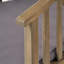 Chaises de salle à manger d'extérieur en bois avec coussins, ensemble de 2-786955663-786955662