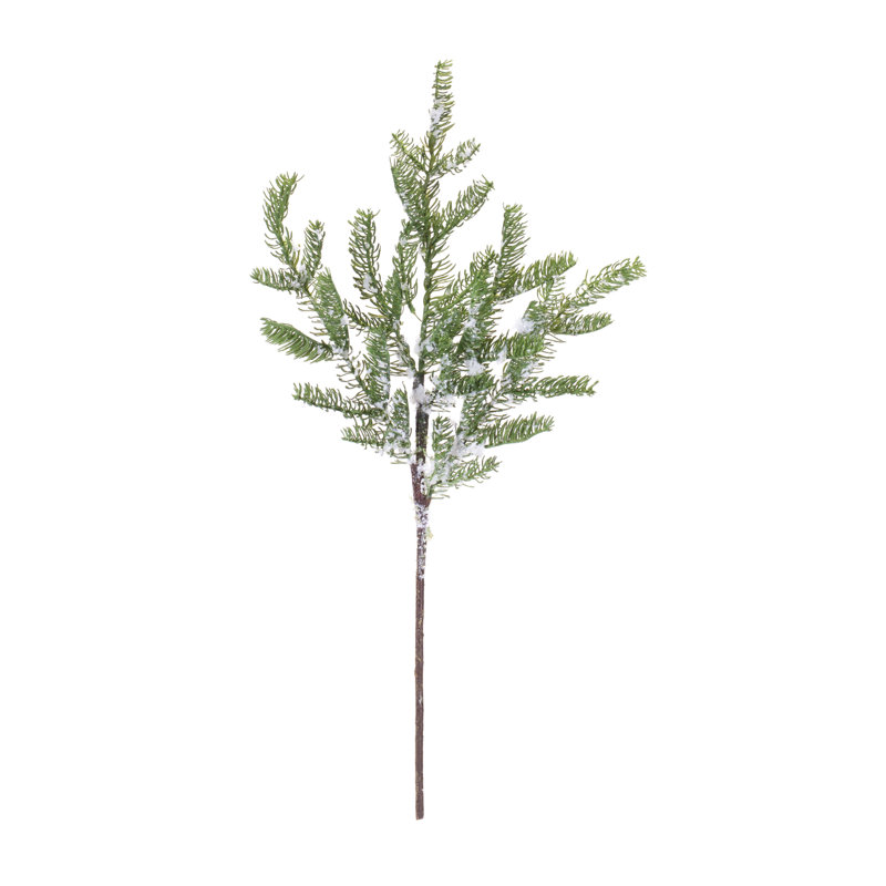 Polyethylene (PE) Pine Arrangement, 28" H x 2.5" W x 10" D, Green/Brown