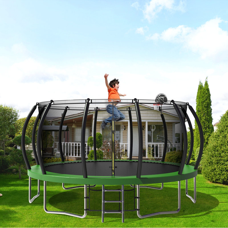 Trampolines de 16 pi