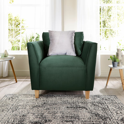Audington Velvet Armchair
