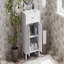 Meuble-lavabo de 30 po avec lavabo en céramique, porte à fermeture en douceur et tablettes réglables-981384747-981384744
