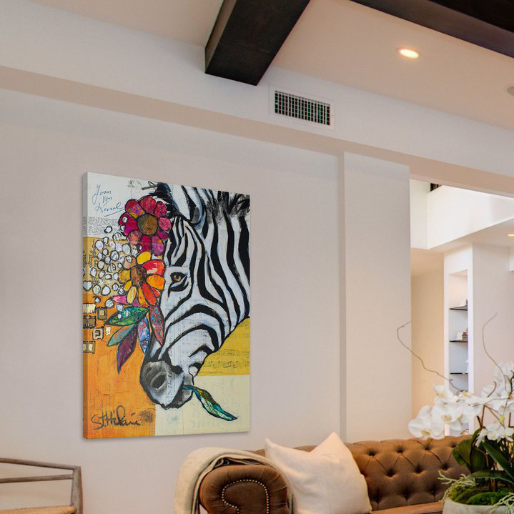 Elizabeth St. Hilaire - Wrapped Canvas Painting, 45cm H x 30cm W x 3.81cm D