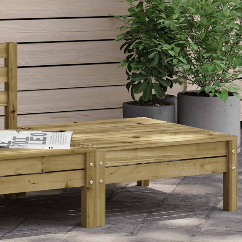 Lyra Outdoor Ottoman, Dark Brown