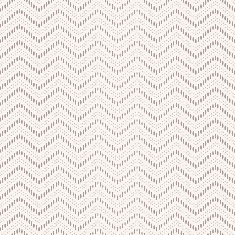 Boråstapeter Chevron Dots Wallpaper, Pearl