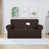 Tissu chocolat