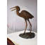 Nanava Great Blue Heron Brown Patina Bronze Statue Size: 25" x 15" x 25"H