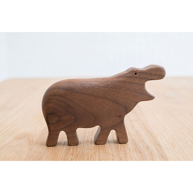 Hochet hippo figurine décorative Howse
