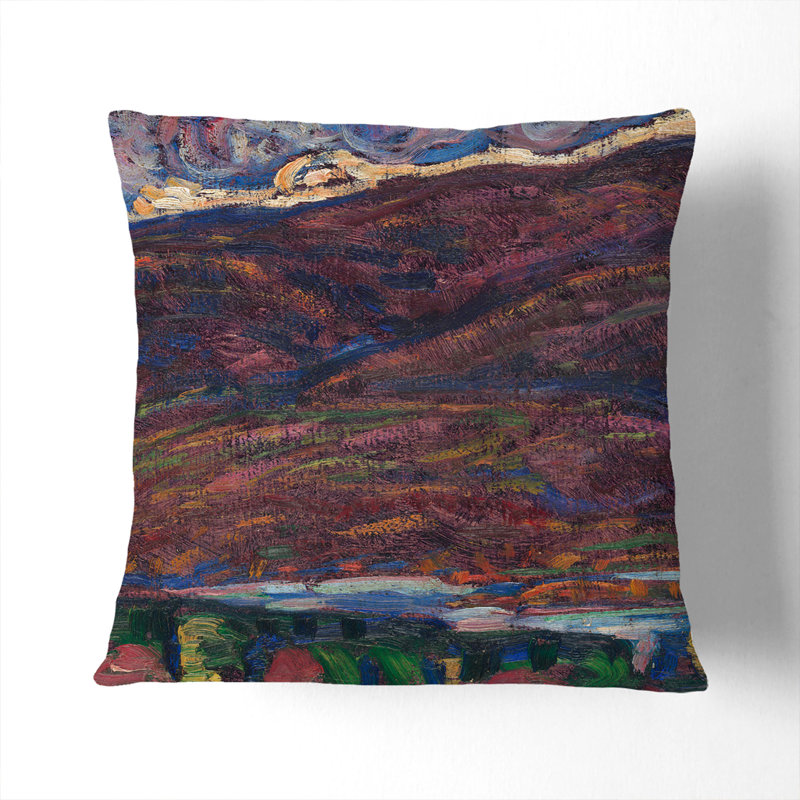 Autumn Colour Square Throw Cushion, 55cm H x 55cm W x 20cm D