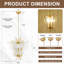 Lustre en cristal 6 lumières-1221501617