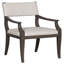 Ridge Upholstered Arm Chair