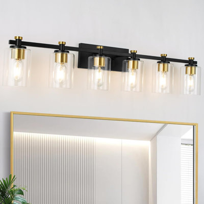 Éclairage pour meuble-lavabo 6 lumières 6 lumières