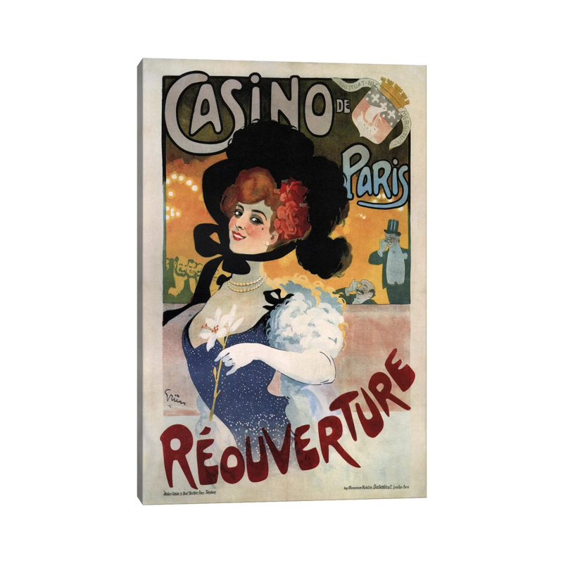 Vintage Ad Poster - Wrapped Canvas Rectangle Print, 152.5 cm H x 101.5 cm W