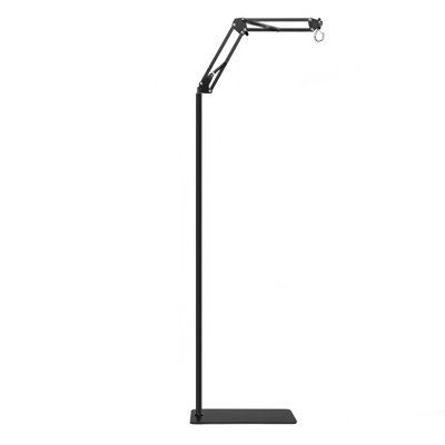 Support de lampe chauffante pour reptiles, bras pivotant à 360° réglable de 40 à 189 cm.