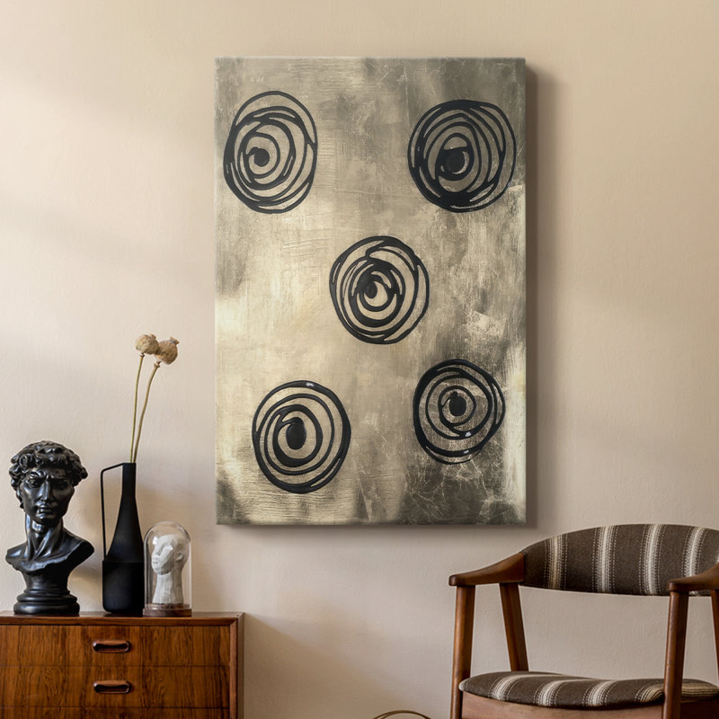 Quantum Circles II - galerie sur mesure Cavas, H 18 po x l 12 po