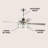 Chilton 52'' Ceiling Fan with Light Kit