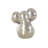 Cole And Grey Ceramic Glossy Elephant Decorative Sculpture-1613839048