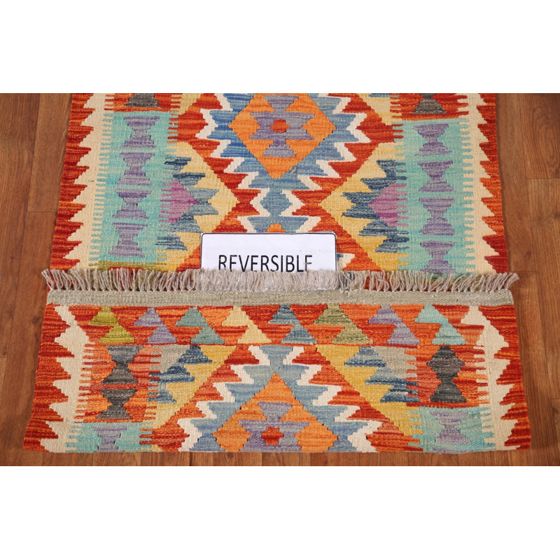 Tapis décoratif South Western Kilim 3 x 4