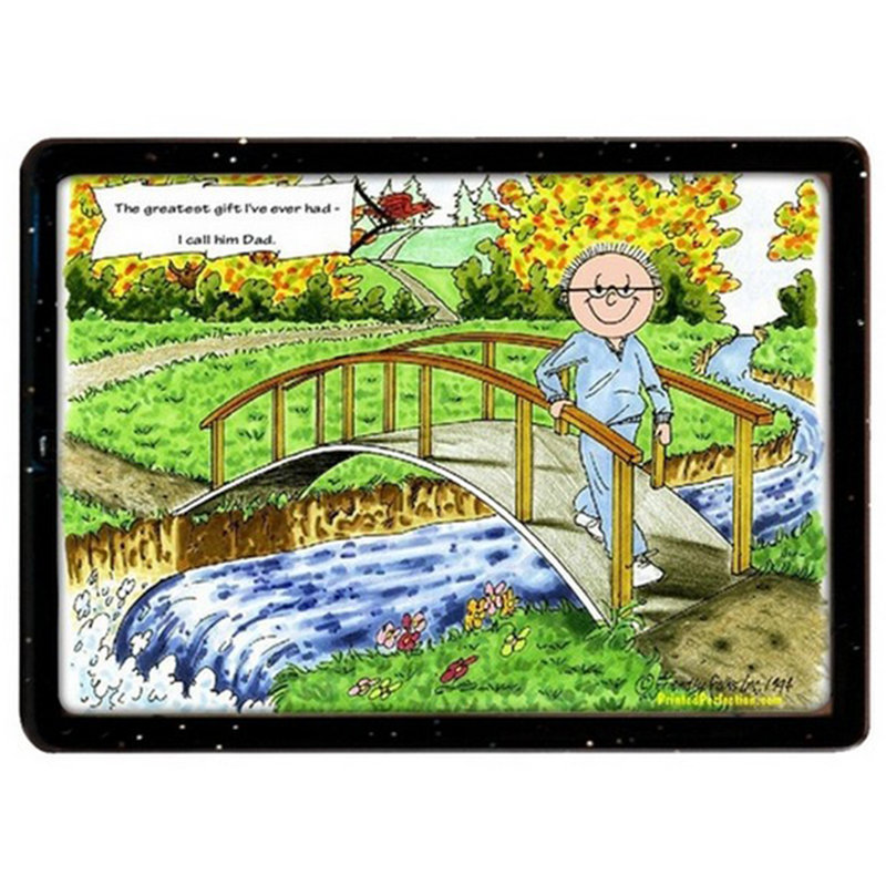 Magnet en acrylique personnalisé - grand cadeau!, Oui