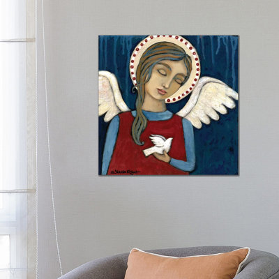 Symbol Of Peace by Teresa Kogut - Painting on Canvas