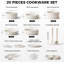 20 - Piece Aluminum Cookware Set-120076914