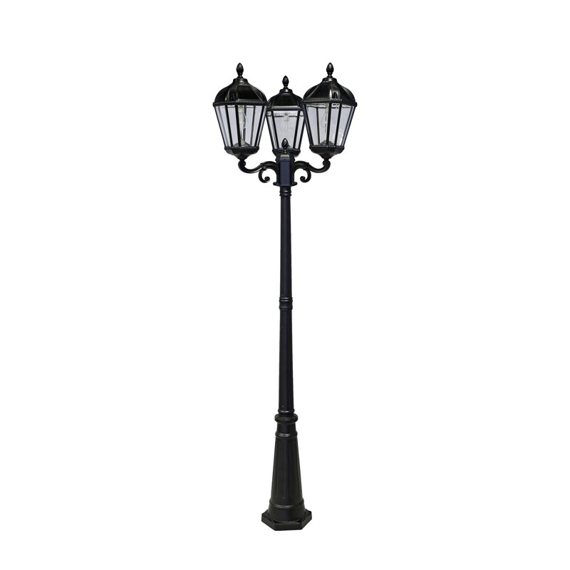 Lampadaire à trois têtes Royal