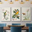 Bird in Habitat III, reproduction sur toile 3 pièces-91891693-91891692