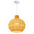 Ajshe 1 - Light Rattan Teardrop Pendant-730832162