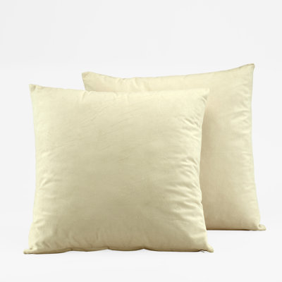 Signature Velvet Throw Pillow Covers - Decorative Pillow Covers