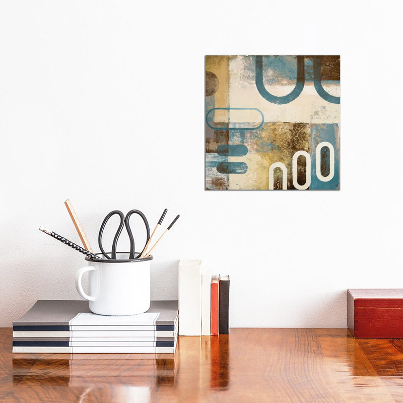 Playing With Shapes I by Michael Marcon - Wrapped Canvas Gallery-Wrapped Canvas Giclée, 30.48 cm H x 30.48 cm W