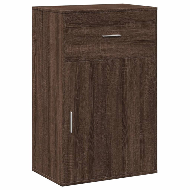 Chava Accent Chest, Brown Oak Look