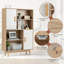 Armoire de rangement avec bibliothèque Audren-756691902