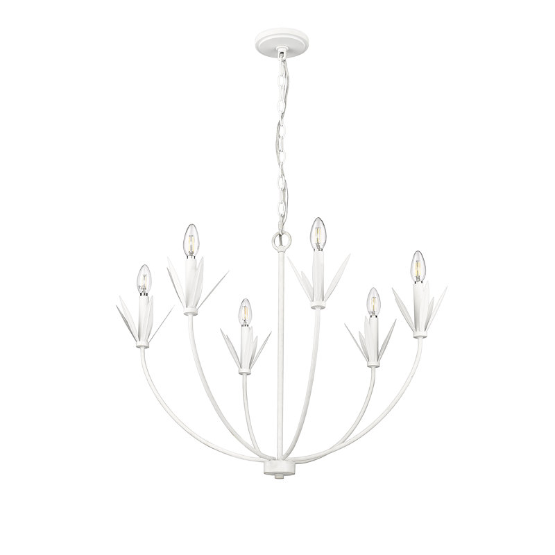 Primrose 6 - Light Dimmable Classic / Traditional Chandelier