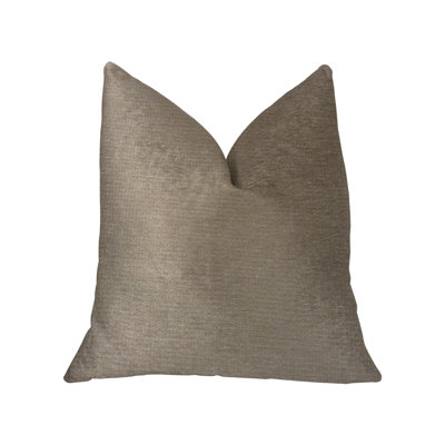 Cafau Lait Luxury Cotton Throw Pillow