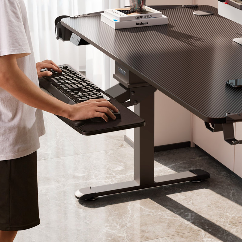 Monestime 9cm H x 72cm W x 26cm D Desk Keyboard Tray