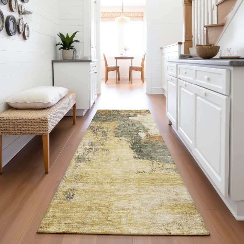 Premium Machine Washable Natoma AMF1068 Modern Rug, Runner 2'3" x 7'6"