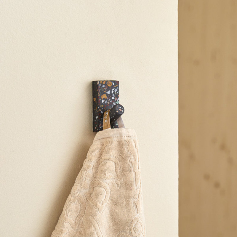 Sara Terrazzo Wall Hook, Confetti