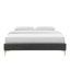 Structure de lit Sutton Performance Velvet-1696257259-1696257250