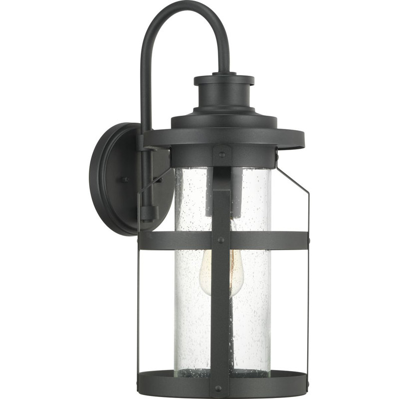 Pettiford Wall Light, Black, 22.13" H x 9.38" W x 12" D