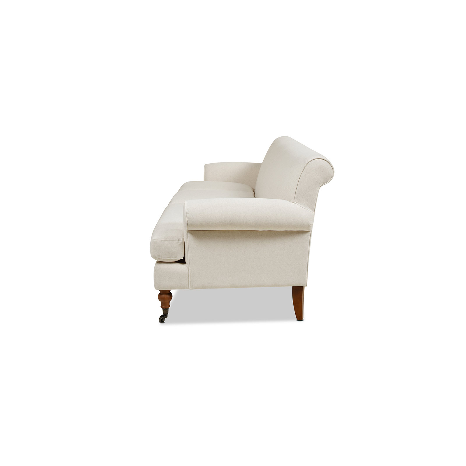 Harbor 88'' Upholstered Sofa, Light Beige Linen