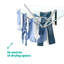 Aluminum Foldable Wall-Mounted Drying Rack
