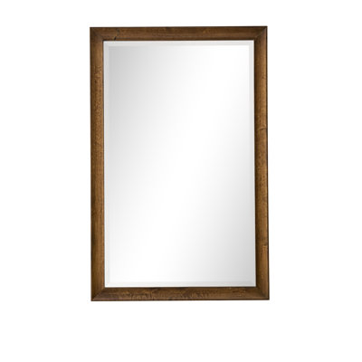 Glenbrooke Solid Wood Beveled Wall Mirror