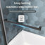 Porte de douche à dérivation, porte coulissante, avec verre trempé 5/16 po-111691923