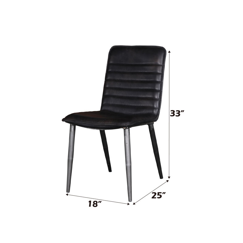 Chaise de salle à manger rembourrée 2 pièces Fregia