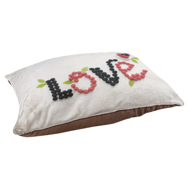 Coussin Burleigh Love and Berries, Grand (H 14 po x l 42,5 po x P 32,5 po)