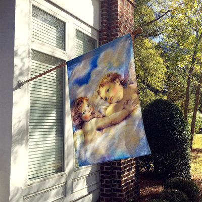 Drapeau de jardin à 2 côtés anges