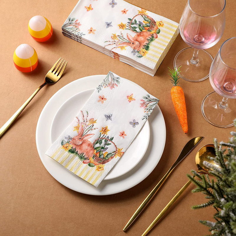 Serviettes jetables pour 200 invités